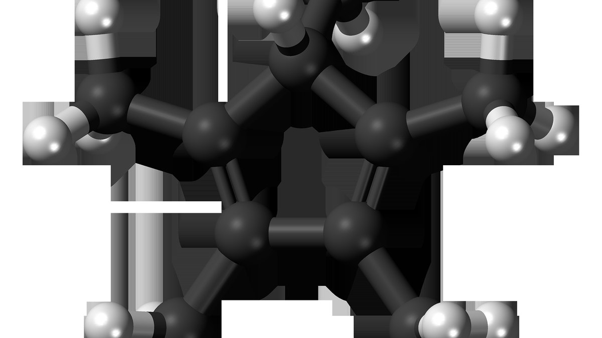 A molecular model representing the stilbenoid chemistry of resveratrol, studied and stabilised by Panacea Bio Chem and Bogdan Dicoias